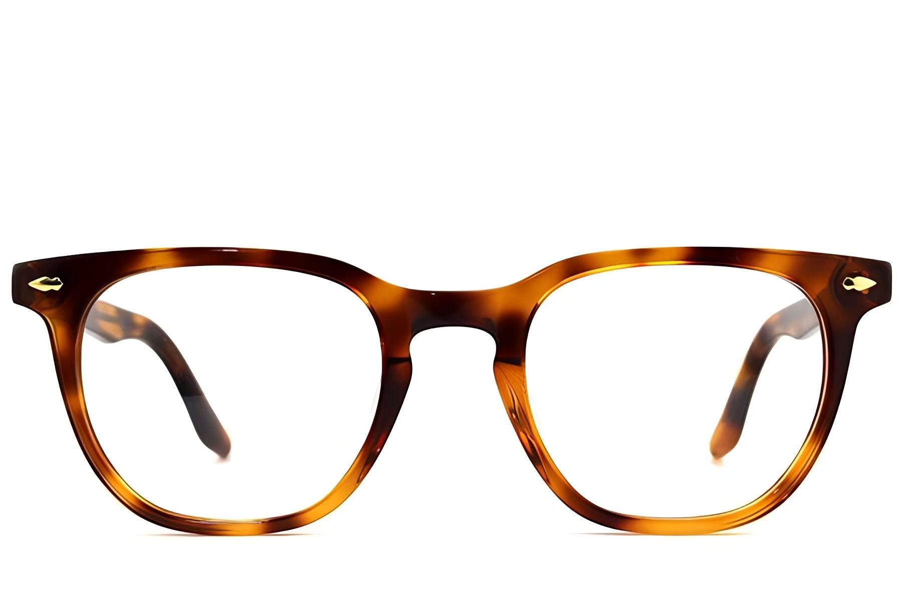 Rectangular Tortoiseshell Acetate Glasses #BS2012-2192