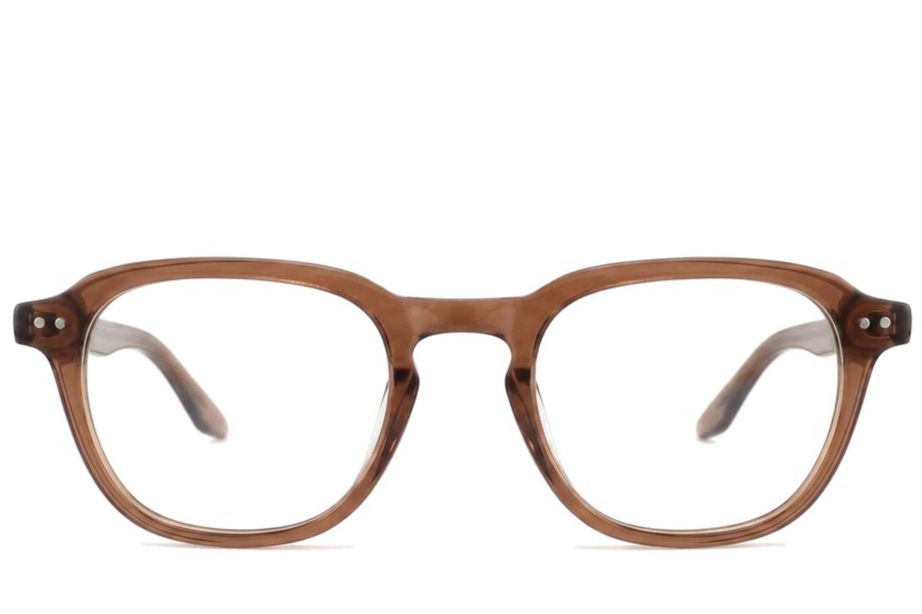Oval Brown Acetate Glasses #BS2012-2200
