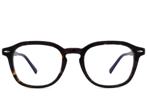 Lunettes rectangulaires en acétate écaille de tortue #BS2012-2206