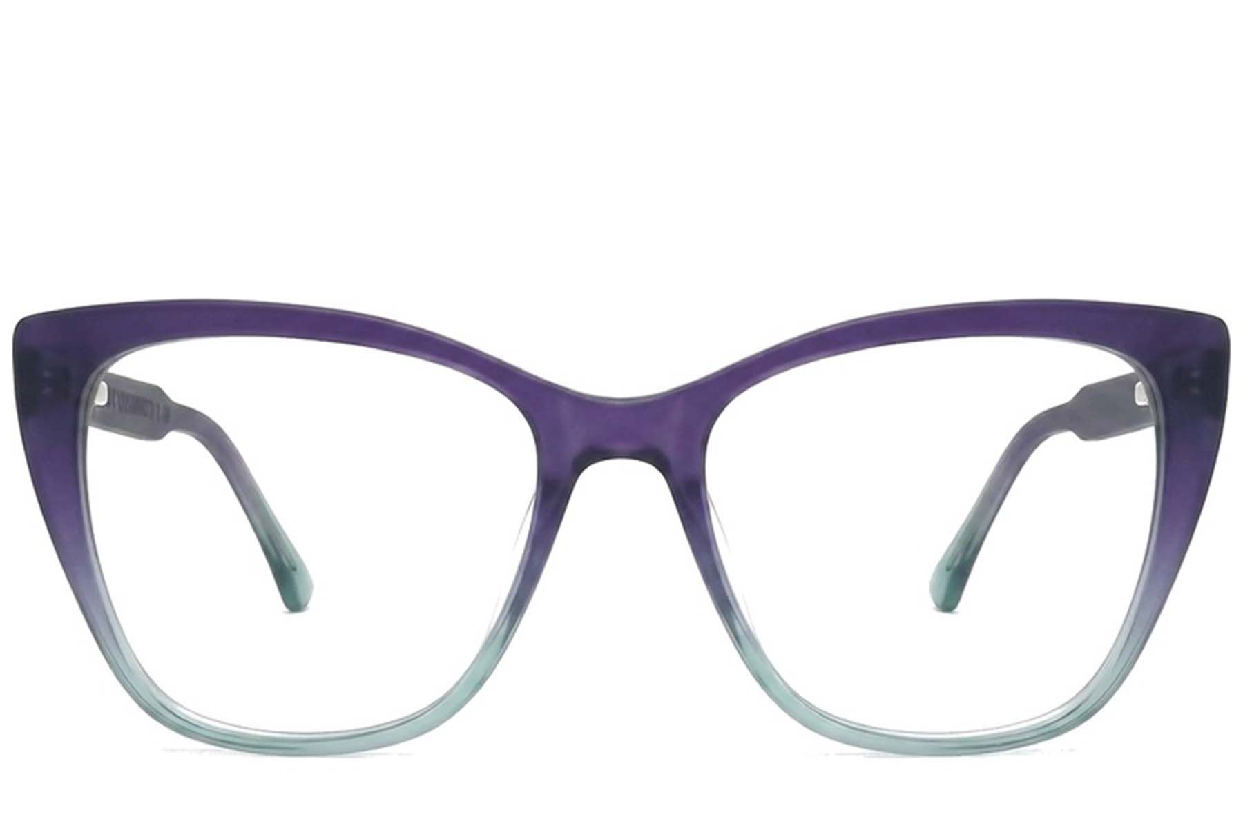 Bicchieri in acetato viola farfalla #BS2012-2227