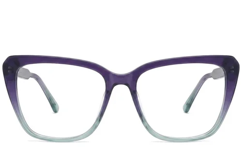 Lunettes en acétate violet papillon #BS2012-2230
