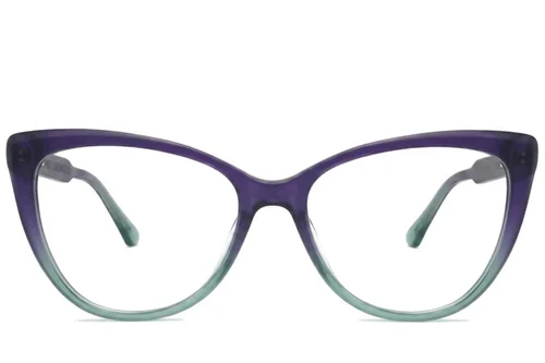 Lunettes en acétate violet papillon #BS2012-2234