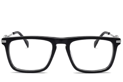 Verres rectangulaires en acétate gris #BS2012-2241