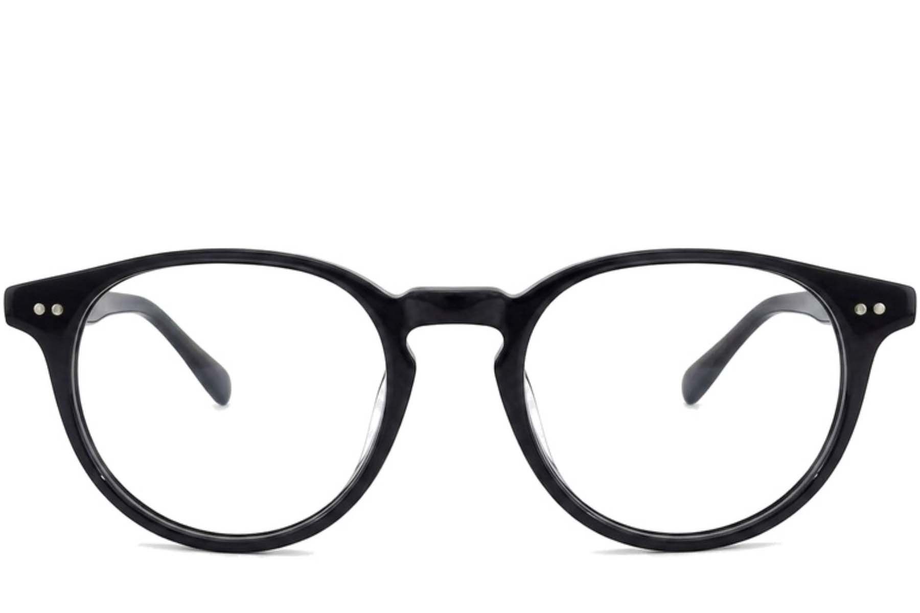 Oval Grey Acetate Glasses #BS2012-2264