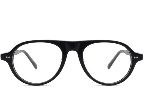 Lunettes aviateur en plastique gris #BS2012-2292
