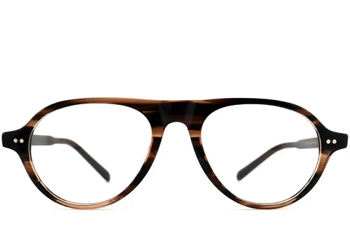 Lunettes de soleil en plastique à motif aviateur #BS2012-2295
