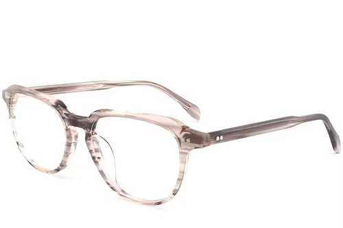 Lunettes en plastique à motif rectangulaire #BS2012-2297