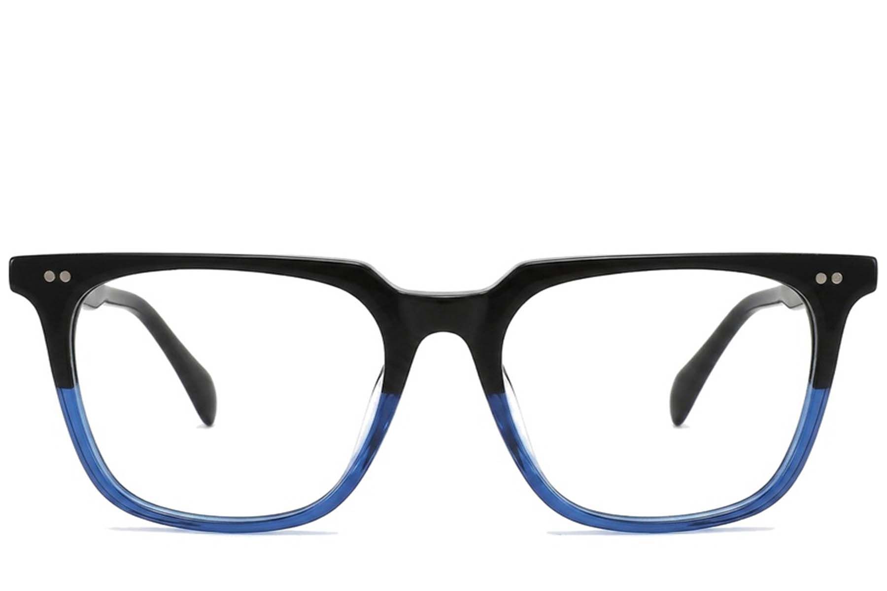 Bicchieri rettangolari in plastica blu #BS2012-2321