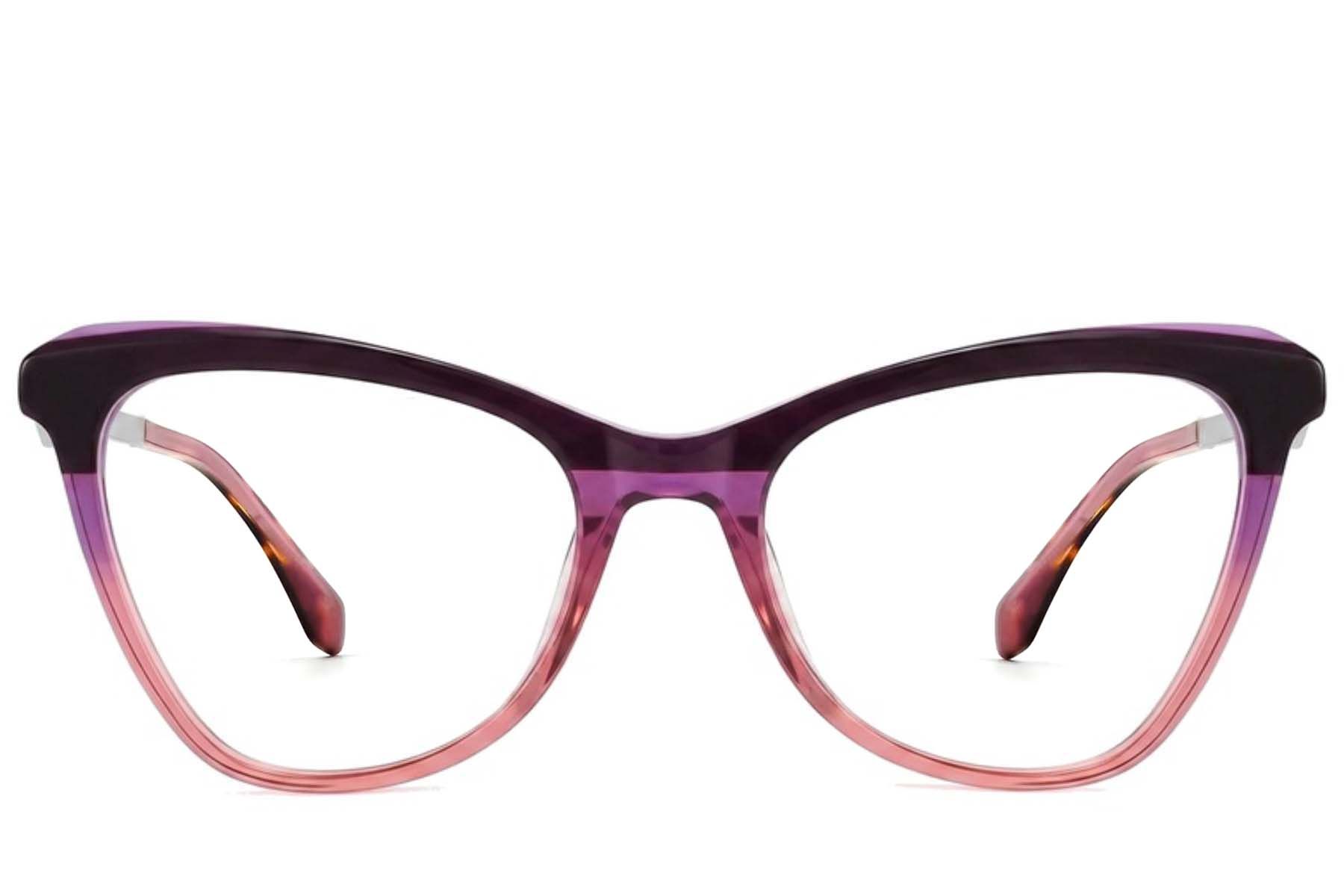 Butterfly Purple Acetate Glasses #BS2012-2377