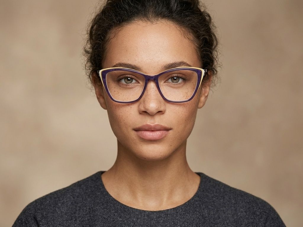 Butterfly Blue Acetate Glasses #BS2012-2392