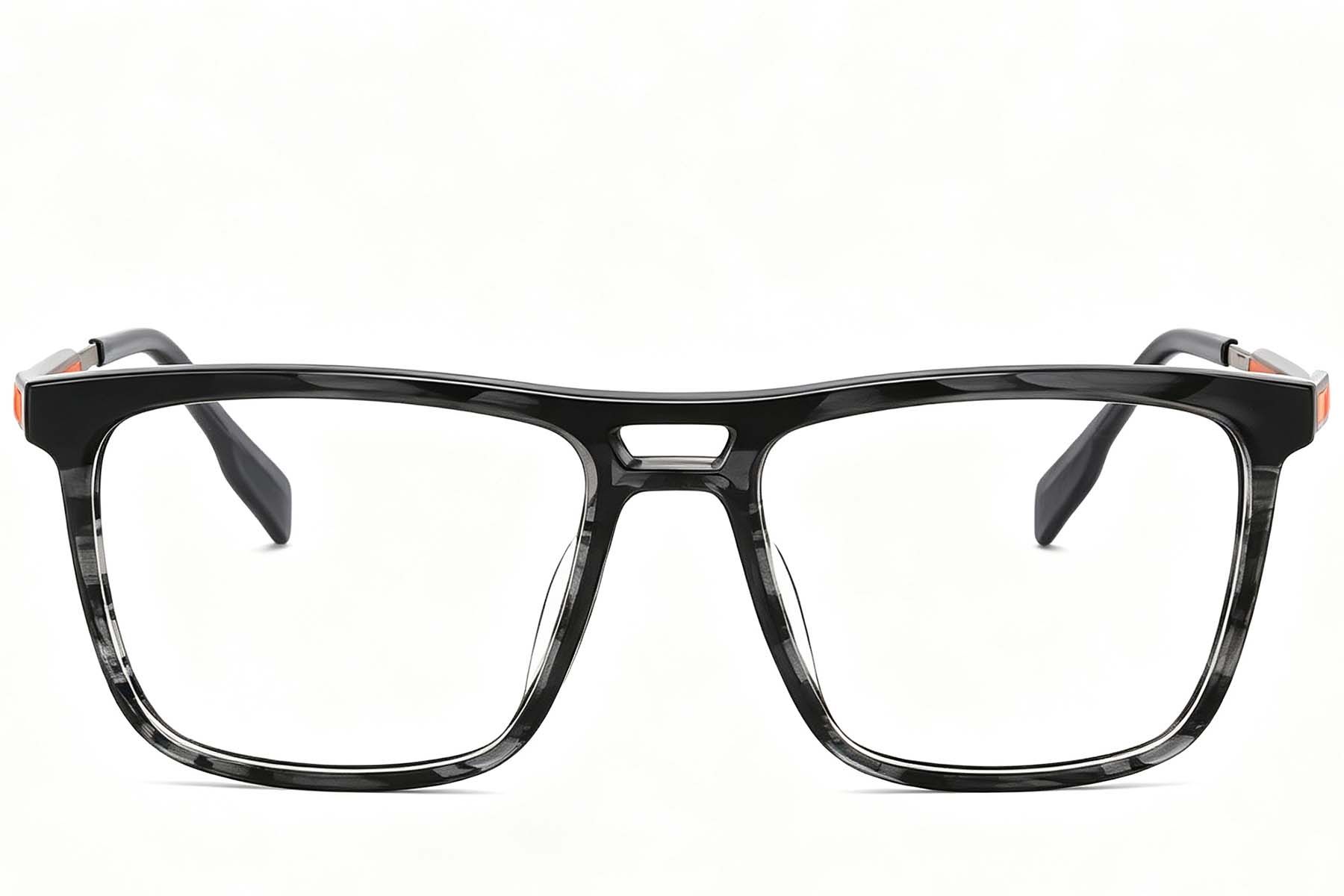 Vetro in acetato con motivo rettangolare #BS2012-2400