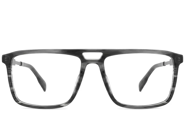 Aviator Pattern Acetate Glasses #BS2012-2406