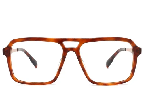 Lunettes aviateur en acétate écaille de tortue #BS2012-2410