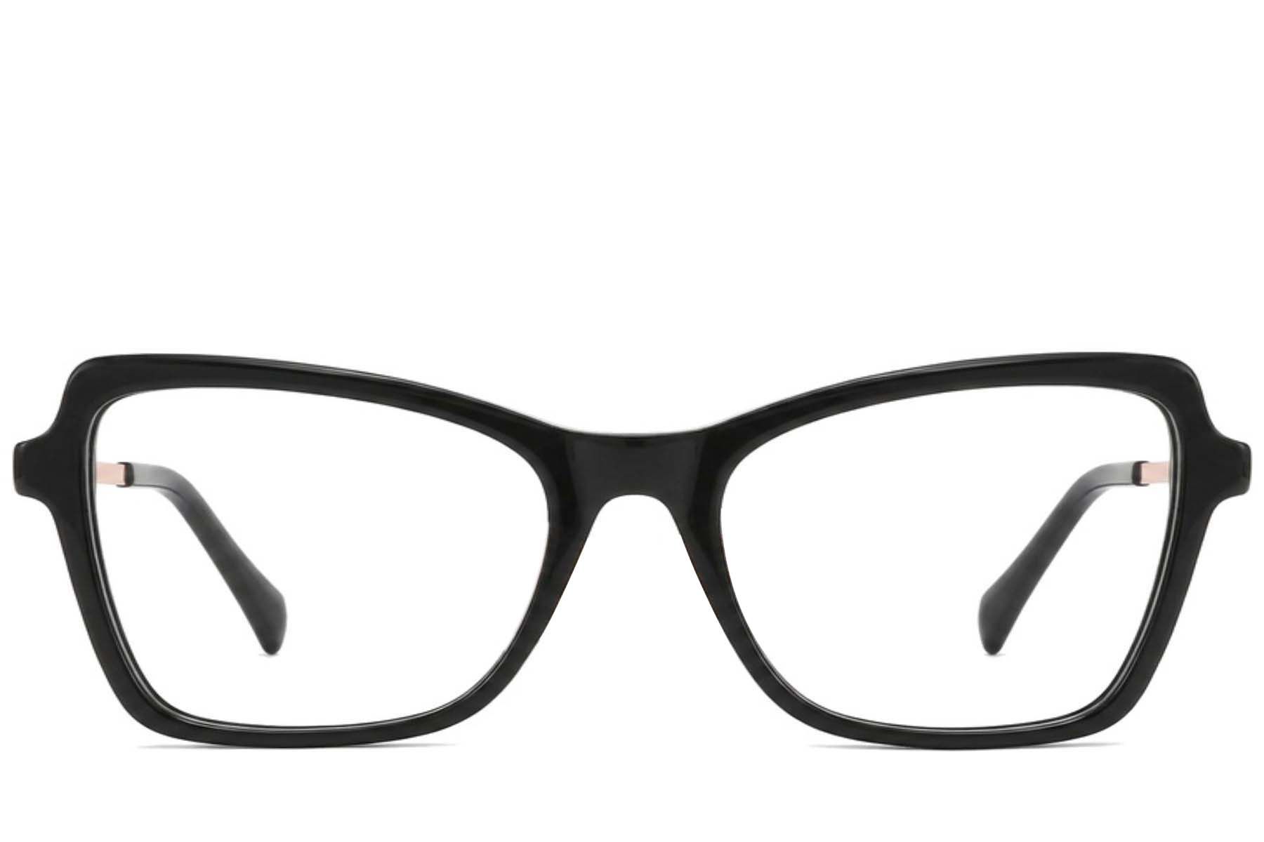 Vasos de acetato negro con forma de mariposa #BS2012-2411