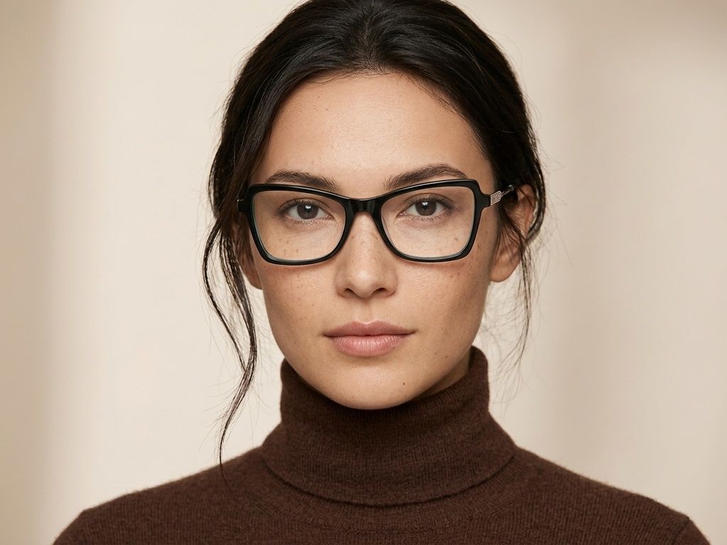 Butterfly Black Acetate Glasses #BS2012-2413