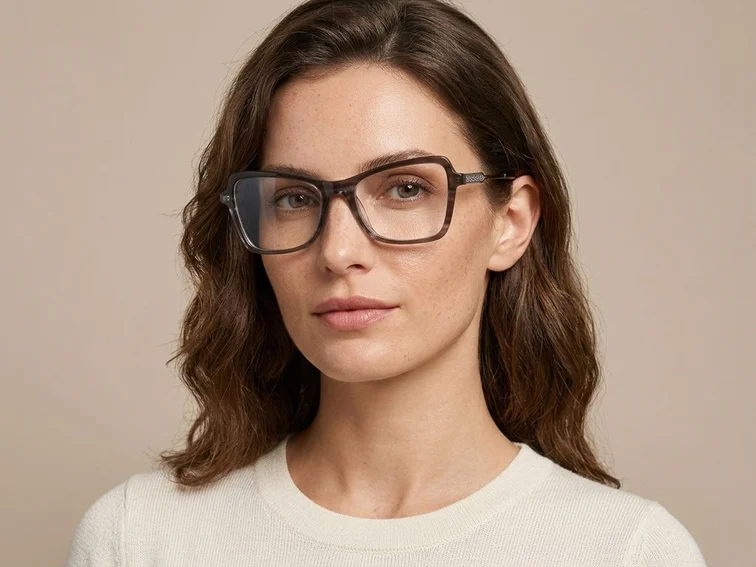 Butterfly Pattern Acetate Glasses #BS2012-2415
