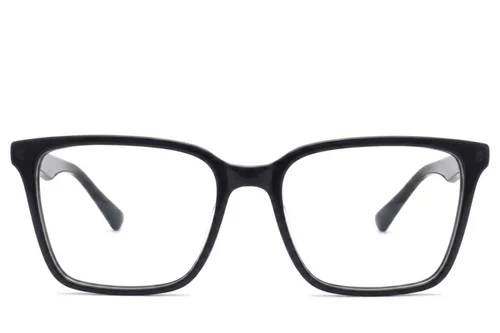 Verres rectangulaires en acétate gris #BS2012-2454