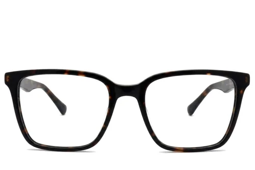 Lunettes rectangulaires en acétate écaille de tortue #BS2012-2455