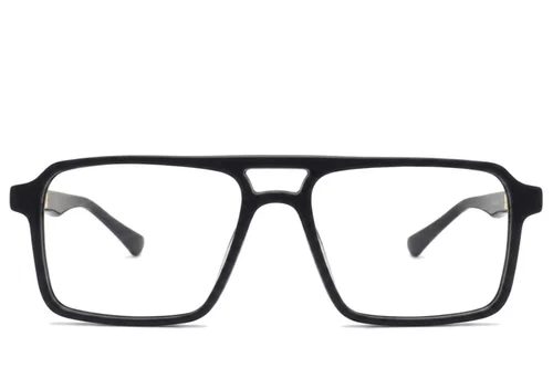 Lunettes aviateur en acétate gris #BS2012-2463