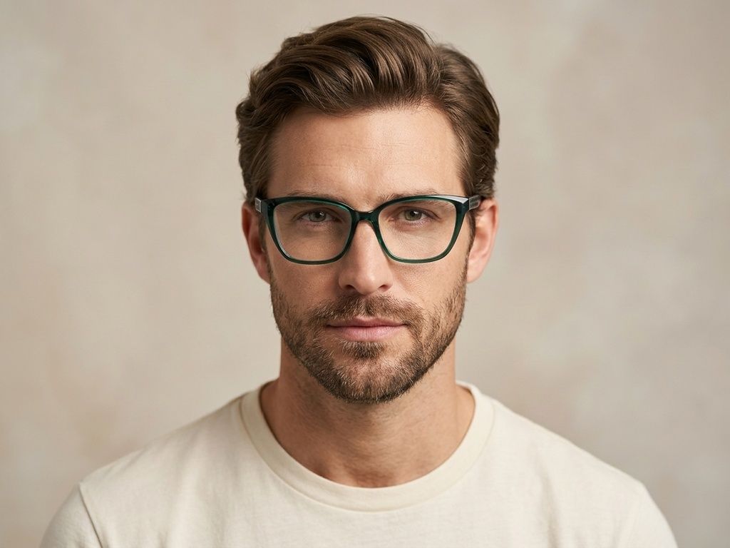 Butterfly Green Acetate Glasses #BS2012-2469