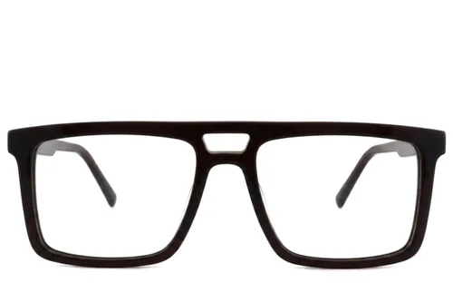 Lunettes aviateur en acétate marron #BS2012-2488