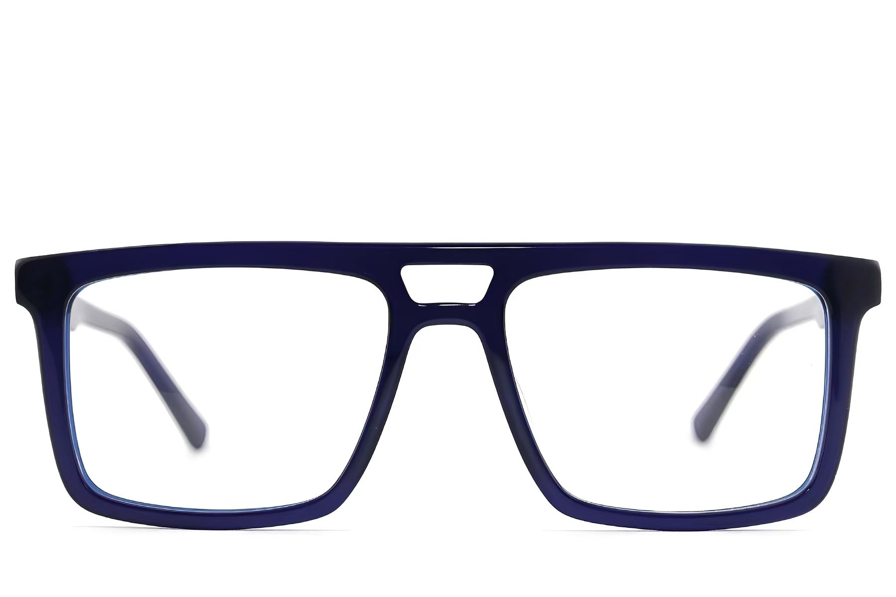 Aviator Blue Acetate Glasses #BS2012-2489
