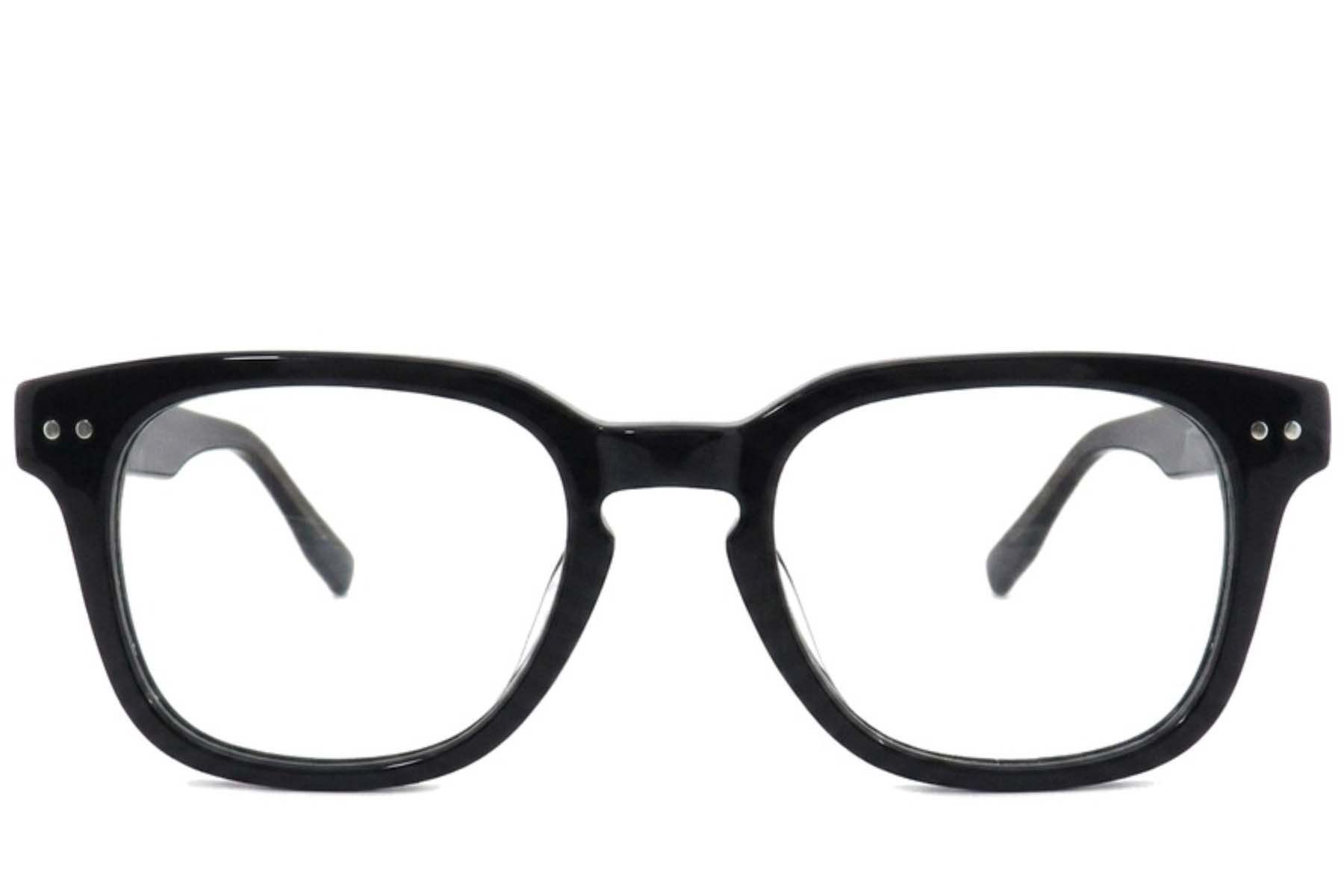 Rectangular Grey Acetate Glasses #BS2012-2493
