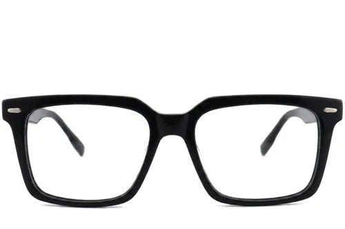 Lunettes rectangulaires en acétate noir #BS2012-2501