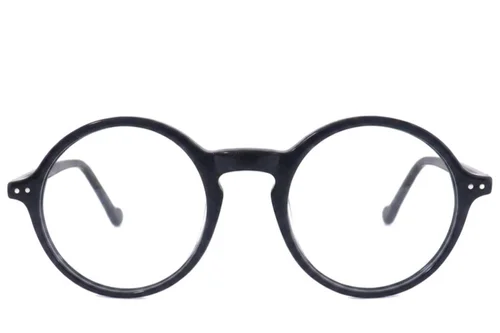 Lunettes rondes en acétate gris #BS2012-2513