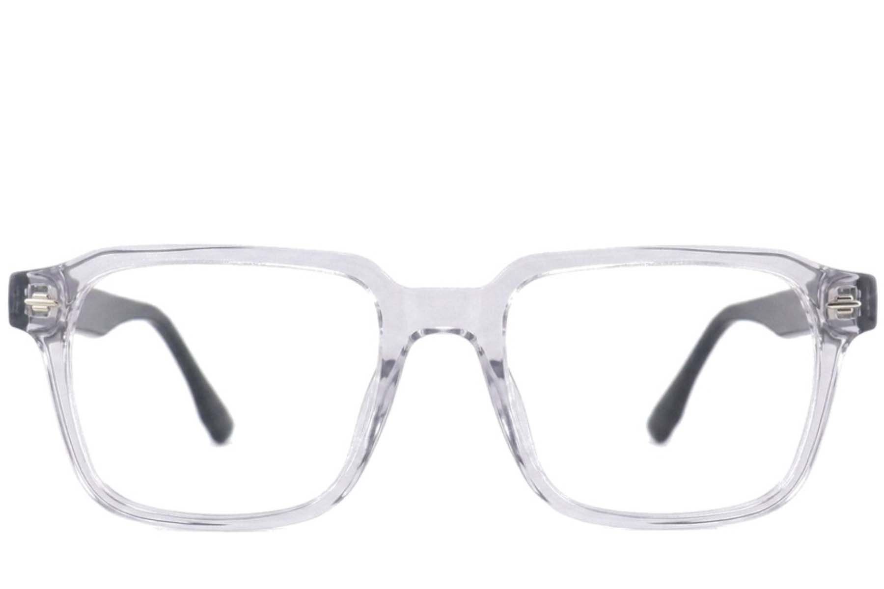 Rectangular Transparent Acetate Glasses #BS2012-2517