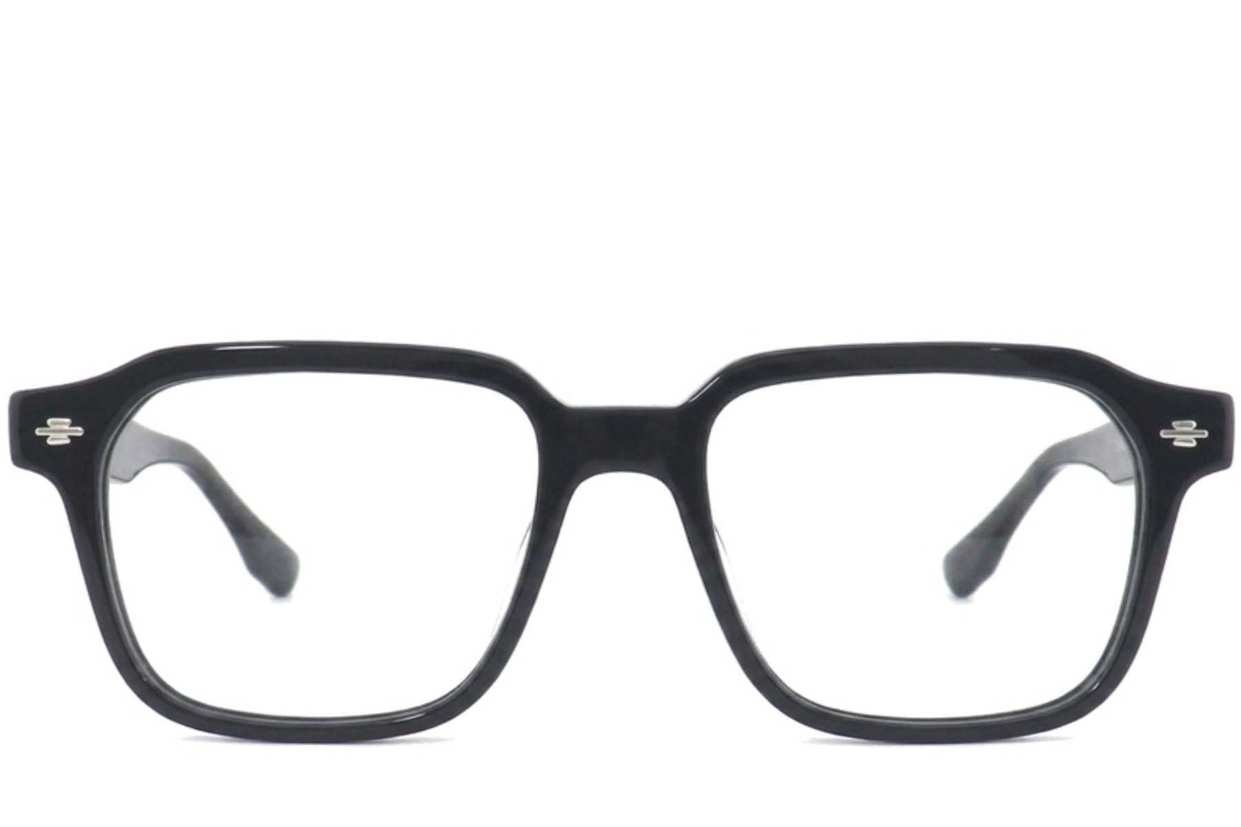 Rectangular Grey Acetate Glasses #BS2012-2518