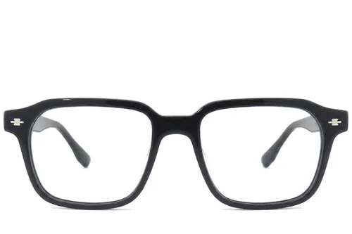 Verres rectangulaires en acétate gris #BS2012-2519