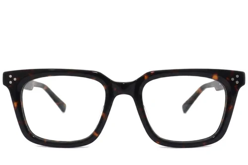 Lunettes rectangulaires en acétate écaille de tortue #BS2012-2534