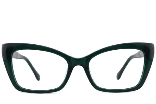 Verres en acétate vert papillon #BS2012-2546