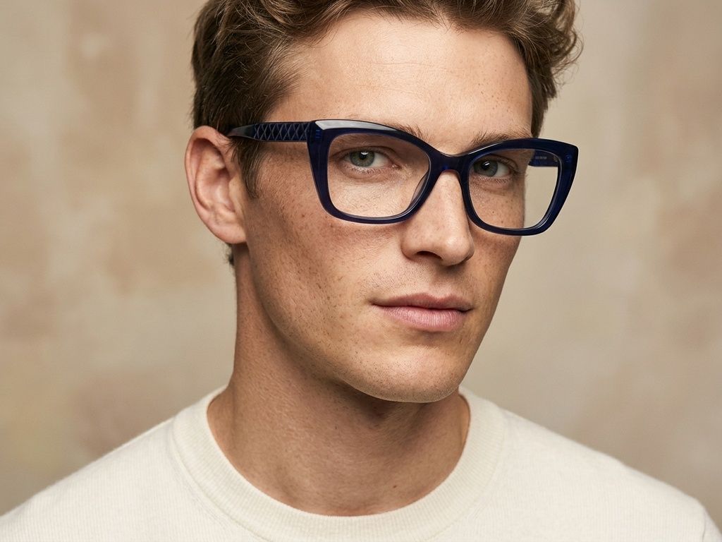 Butterfly Blue Acetate Glasses #BS2012-2548