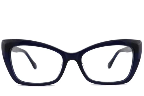 Lunettes en acétate bleu papillon #BS2012-2548