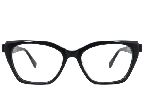 Lunettes papillon en acétate noir #BS2012-2555