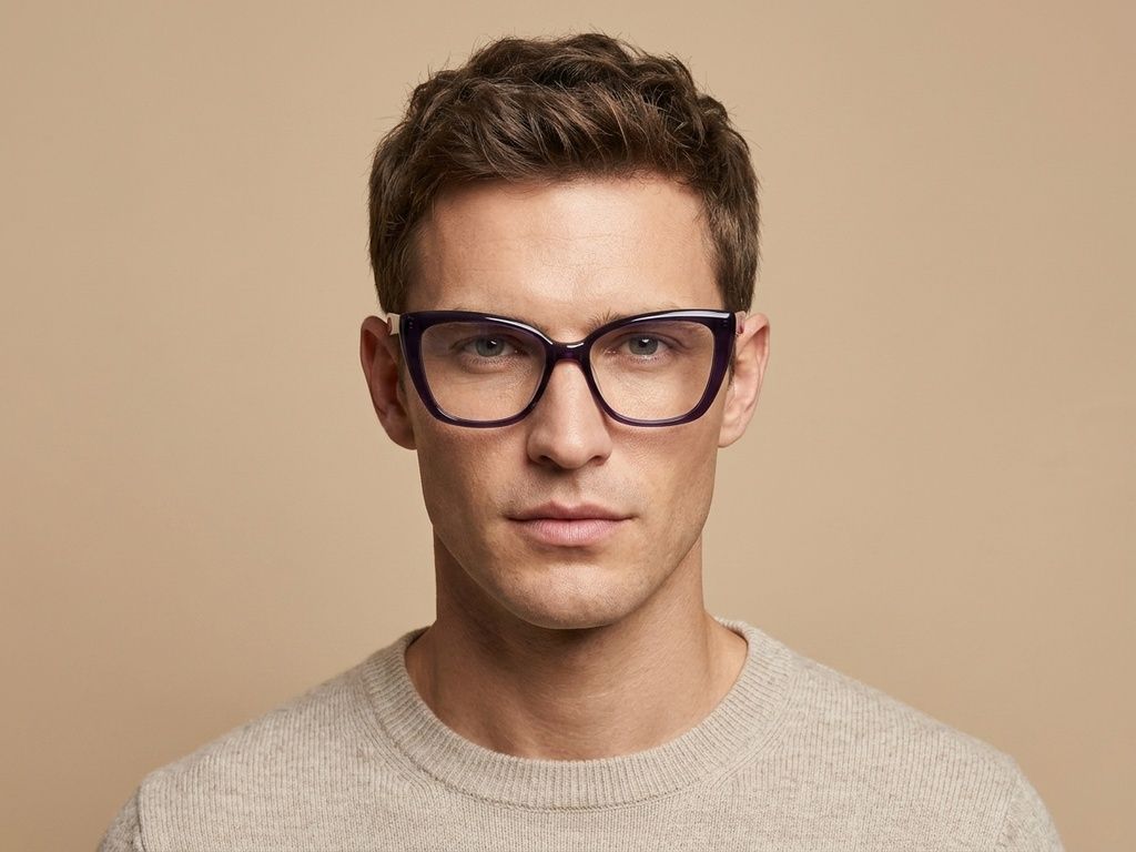Butterfly Purple Acetate Glasses #BS2012-2581