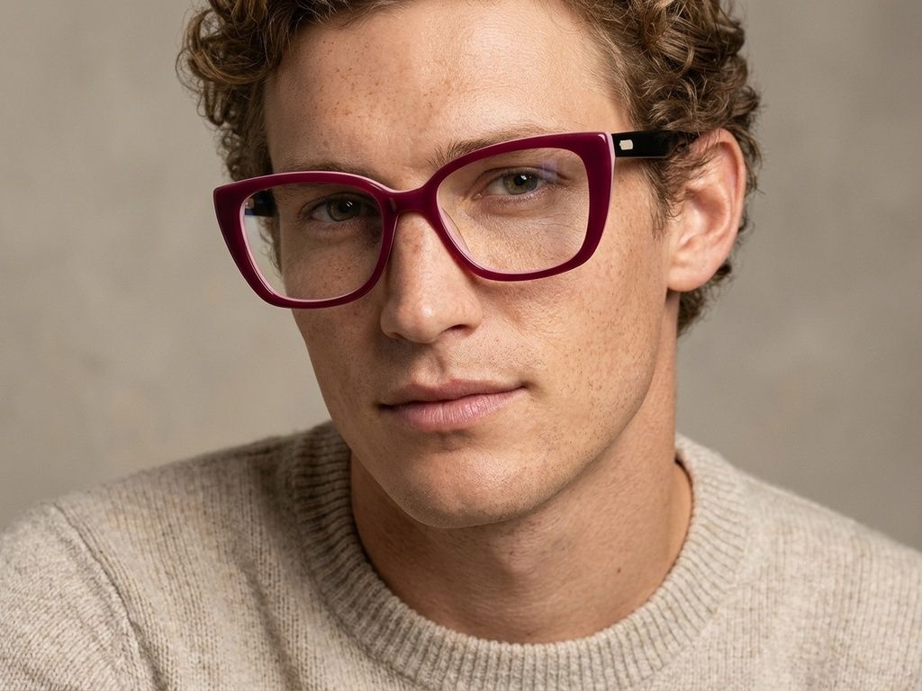 Butterfly Pink Acetate Glasses #BS2012-2582