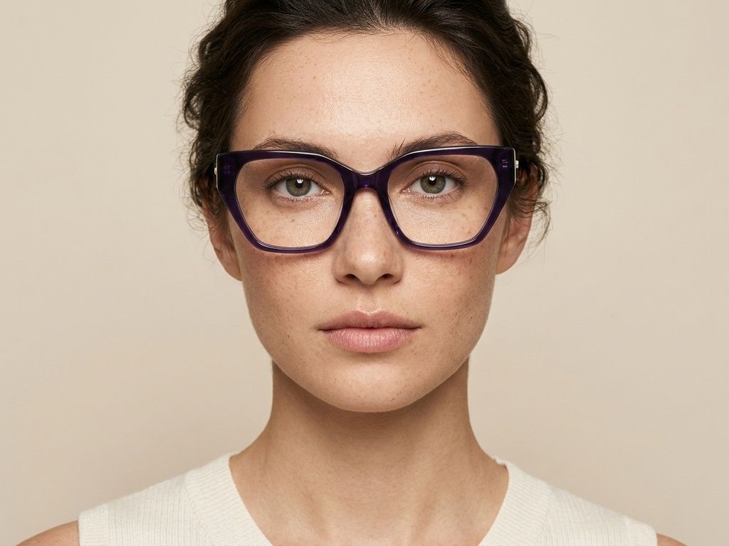 Bicchieri in acetato viola farfalla #BS2012-2586