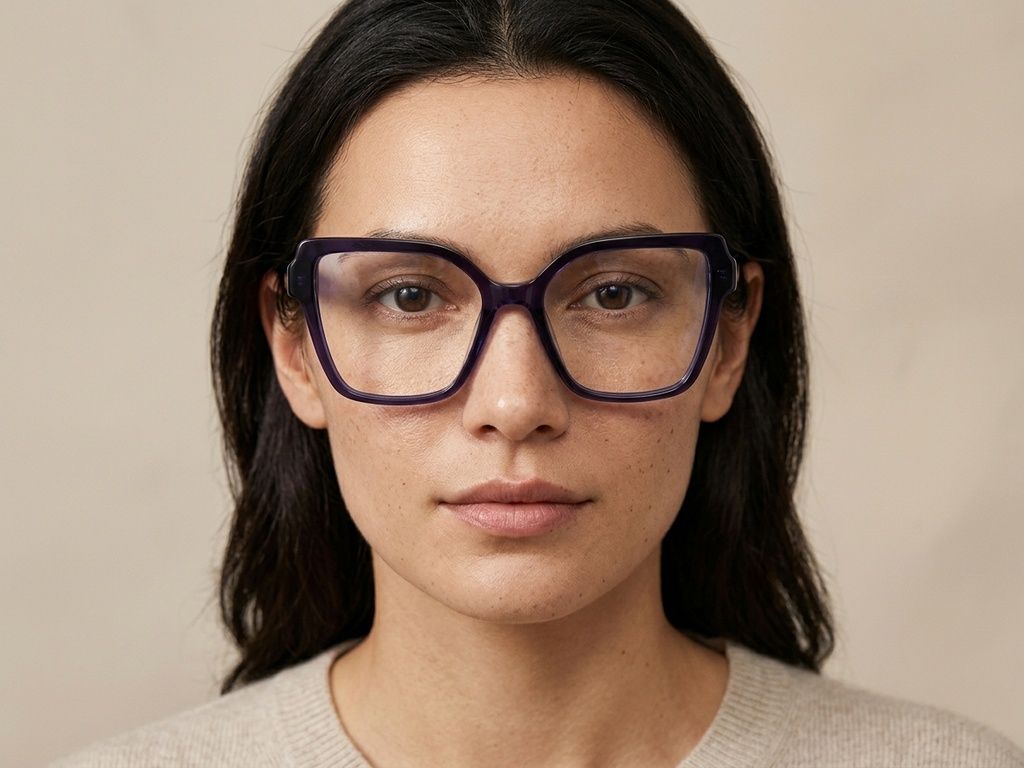 Butterfly Blue Acetate Glasses #BS2012-2590