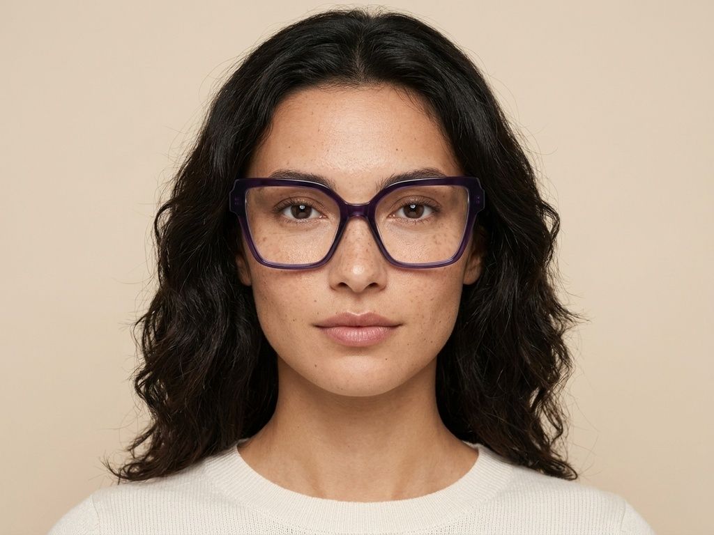 Butterfly Purple Acetate Glasses #BS2012-2591