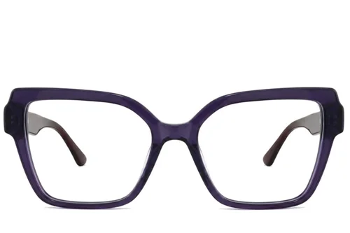 Lunettes en acétate violet papillon #BS2012-2591