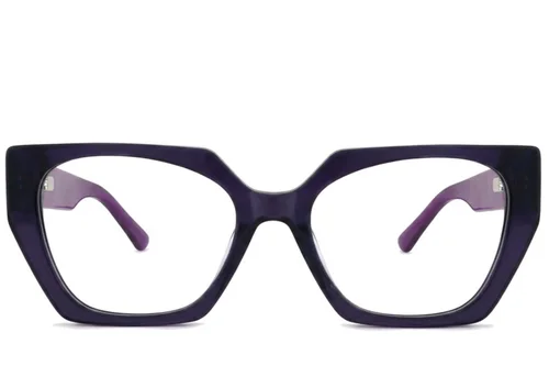 Lunettes en acétate violet papillon #BS2012-2596
