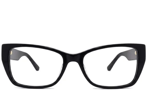 Lunettes papillon en acétate noir #BS2012-2597