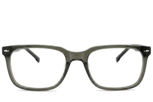 Verres rectangulaires en acétate vert #BS2012-2615