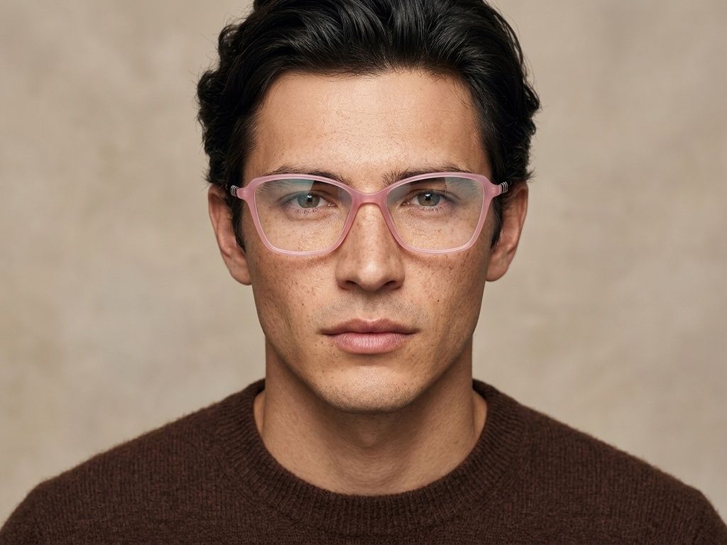 Butterfly Pink Acetate Glasses #BS2012-2618