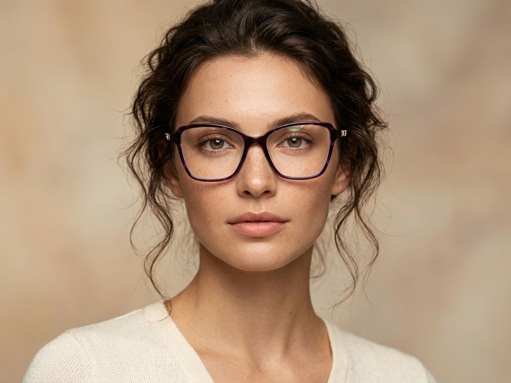 Butterfly Purple Acetate Glasses #BS2012-2619
