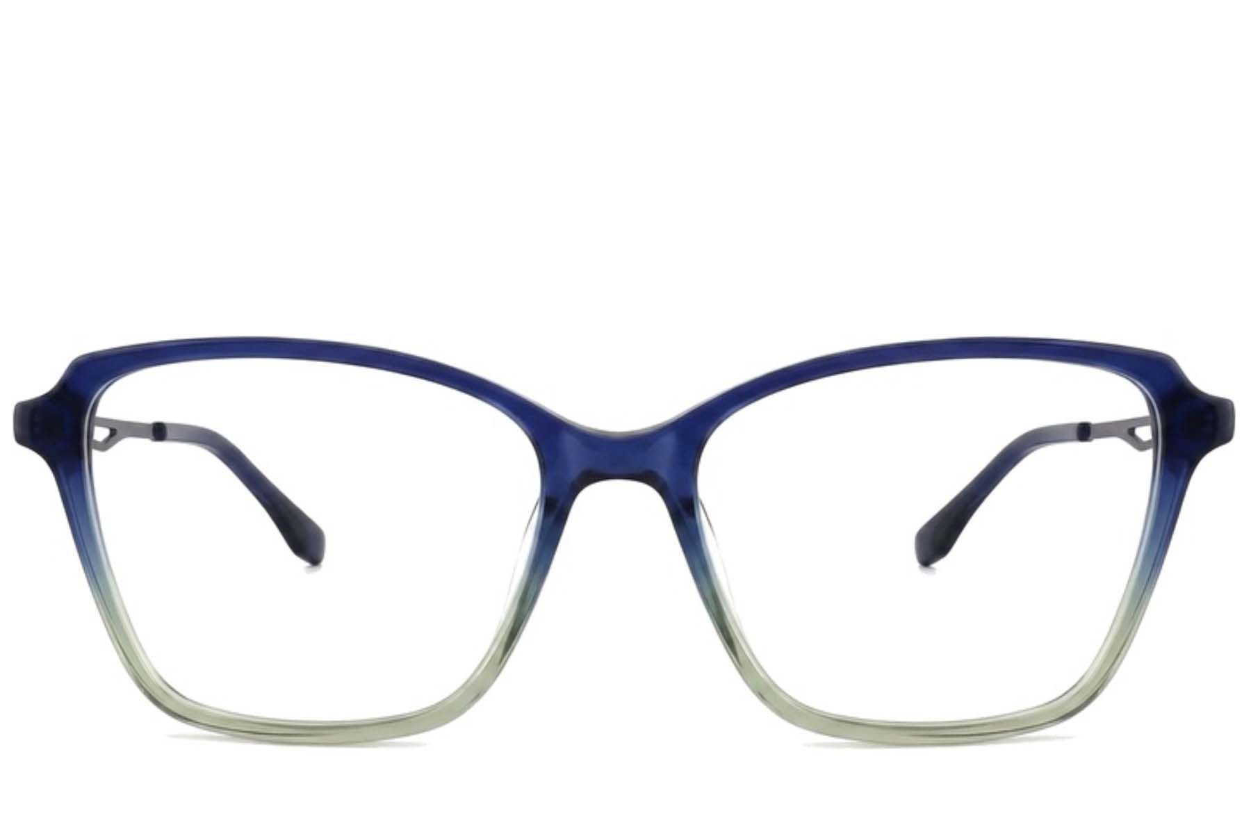 Bicchieri in acetato blu farfalla #BS2012-2620