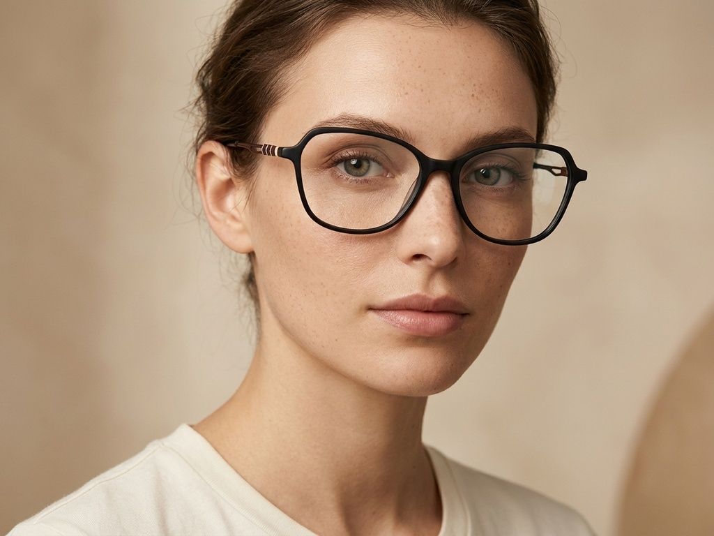 Butterfly Black Acetate Glasses #BS2012-2626